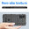 Anti-Shock Grid Texture Tough Shockproof Case for Motorola Moto G82 - Black