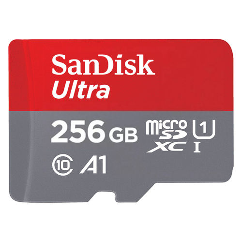 SanDisk Ultra 256GB MicroSDXC A1 Class 10 UHS-I Memory Card Adapter