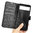 Leather Wallet Case & Card Holder Pouch for Google Pixel 6a - Black