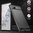 Flexi Slim Carbon Fibre Case for Google Pixel 6a - Brushed Black