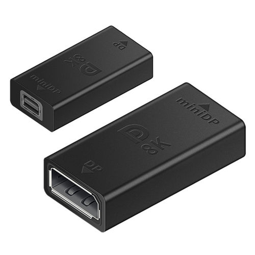 DisplayPort 1.4 (Female) Extender to Mini DisplayPort (Female) Adapter