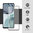 Full Coverage Tempered Glass Screen Protector for Motorola Moto G32 / G62 - Black