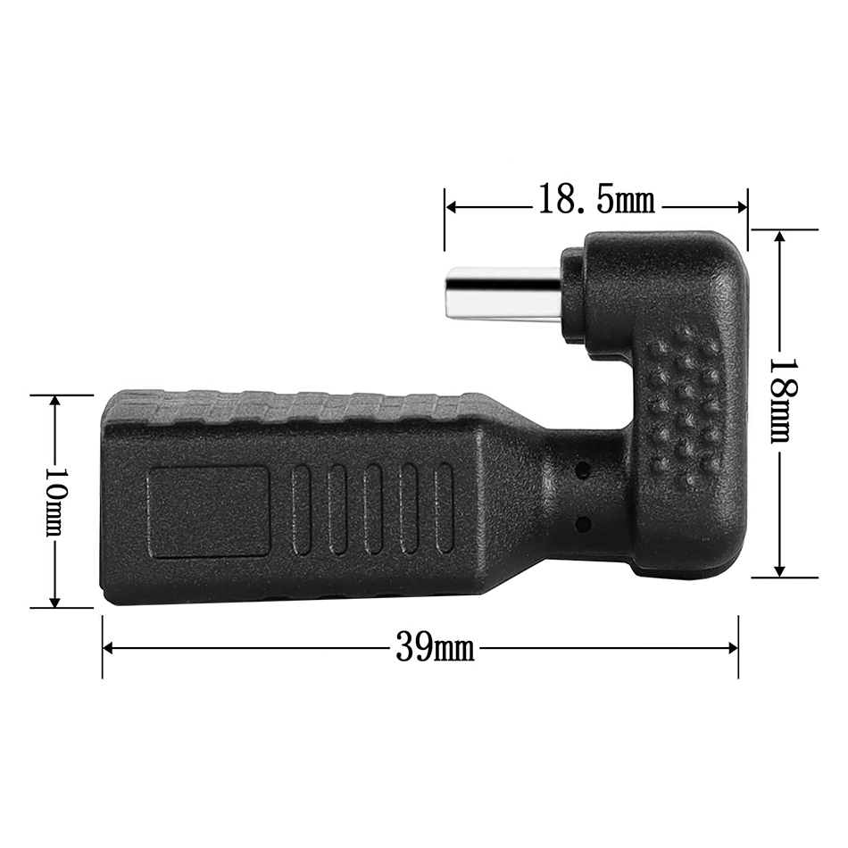 U shape usb type c to usb 3 0 female otg adapter