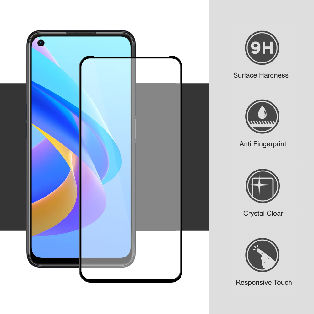 Full Tempered Glass Screen Protector for Oppo A76 / A96 4G