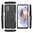 Dual Layer Rugged Tough Case & Stand for Motorola Moto G31 - Black