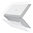 Frosted Hard Shell Case for Apple MacBook Air (13-inch) 2025 / 2024 / 2022 - White (Matte)