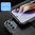 Anti-Shock Grid Texture Shockproof Case for Motorola Moto G31 - Black
