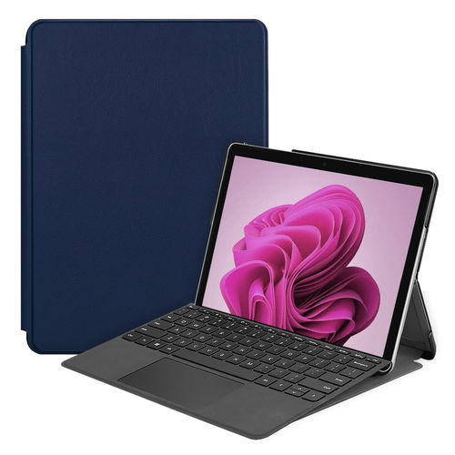 Slim Smart Case & Stand for Microsoft Surface Go 4 / 3 (10.5-inch) - Dark Blue