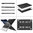 Frosted Hard Shell Case for Apple MacBook Air (13-inch) 2025 / 2024 / 2022 - Black (Matte)