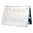 Glossy Hard Shell Case for Apple MacBook Air (13-inch) 2024 / 2022 - Clear