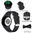 Sport Silicone Band for Samsung Galaxy Watch7 / 6 / 6 Classic / 5 / 5 Pro / 4 - Black