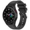 Sport Silicone Band for Samsung Galaxy Watch7 / 6 / 6 Classic / 5 / 5 Pro / 4 - Black