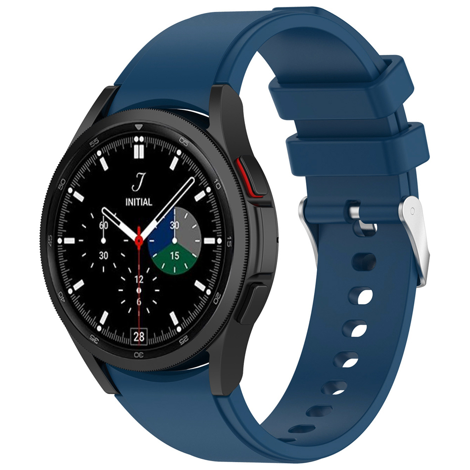 Sport Silicone Strap Band for Galaxy Watch7 6 5 Pro Blue