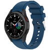Sport Silicone Band for Samsung Galaxy Watch7 / 6 / 6 Classic / 5 / 5 Pro / 4 - Dark Blue