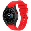 Sport Silicone Band for Samsung Galaxy Watch7 / 6 / 6 Classic / 5 / 5 Pro / 4 - Red