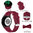 Sport Silicone Band for Samsung Galaxy Watch7 / 6 / 6 Classic / 5 / 5 Pro / 4 - Maroon