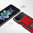 Slim Armour Shockproof Case / Finger Ring Holder for Samsung Galaxy Z Flip4 - Red