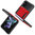 Slim Armour Shockproof Case / Finger Ring Holder for Samsung Galaxy Z Flip4 - Red