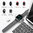 Portable (2-in-1) USB Type-C Magnetic Wireless Charger for Apple Watch Series 10 / 9 / 8 - White