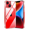 Hybrid Fusion Shockproof Hard Case for Apple iPhone 14 - Clear (Gloss Grip)