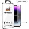 Full Coverage Tempered Glass Screen Protector for Apple iPhone 14 Pro Max - Black