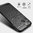 Flexi Slim Carbon Fibre Case for Apple iPhone 14 - Brushed Black