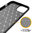 Flexi Slim Carbon Fibre Case for Apple iPhone 14 Plus - Brushed Black