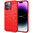 Flexi Slim Carbon Fibre Case for Apple iPhone 14 Pro Max - Brushed Red