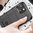 Anti-Shock Grid Texture Tough Case for Apple iPhone 14 - Black