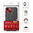 Anti-Shock Grid Texture Tough Case for Apple iPhone 14 - Black