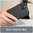 Anti-Shock Grid Texture Shockproof Case for Apple iPhone 14 Plus - Black