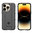 Anti-Shock Grid Texture Shockproof Case for Apple iPhone 14 Pro - Black