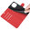 Leather Wallet Case & Card Holder Pouch for Apple iPhone 14 Pro - Red