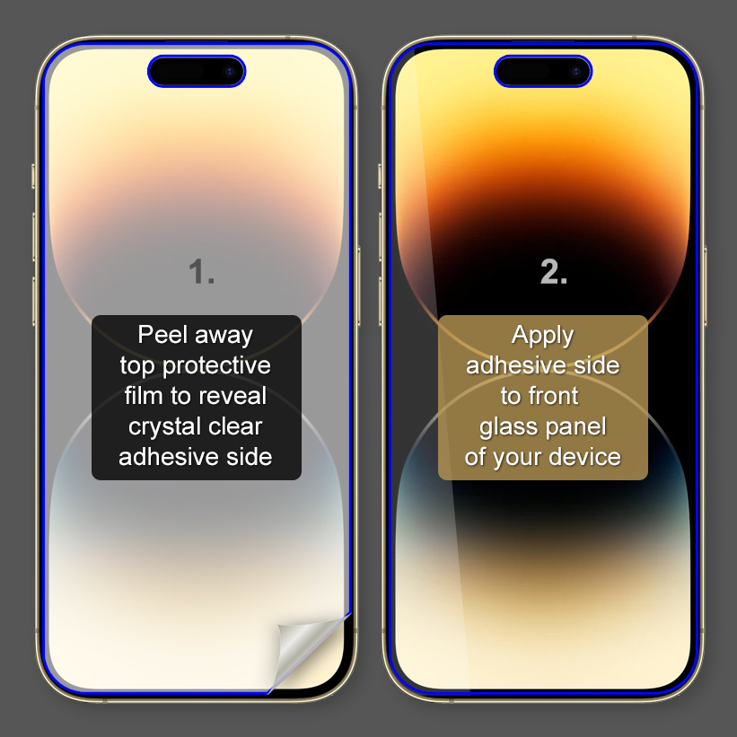 Antiglare TPU Film Screen Protector for Apple iPhone 14 Pro