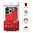 Military Defender Tough Shockproof Case for Apple iPhone 14 Pro - Red