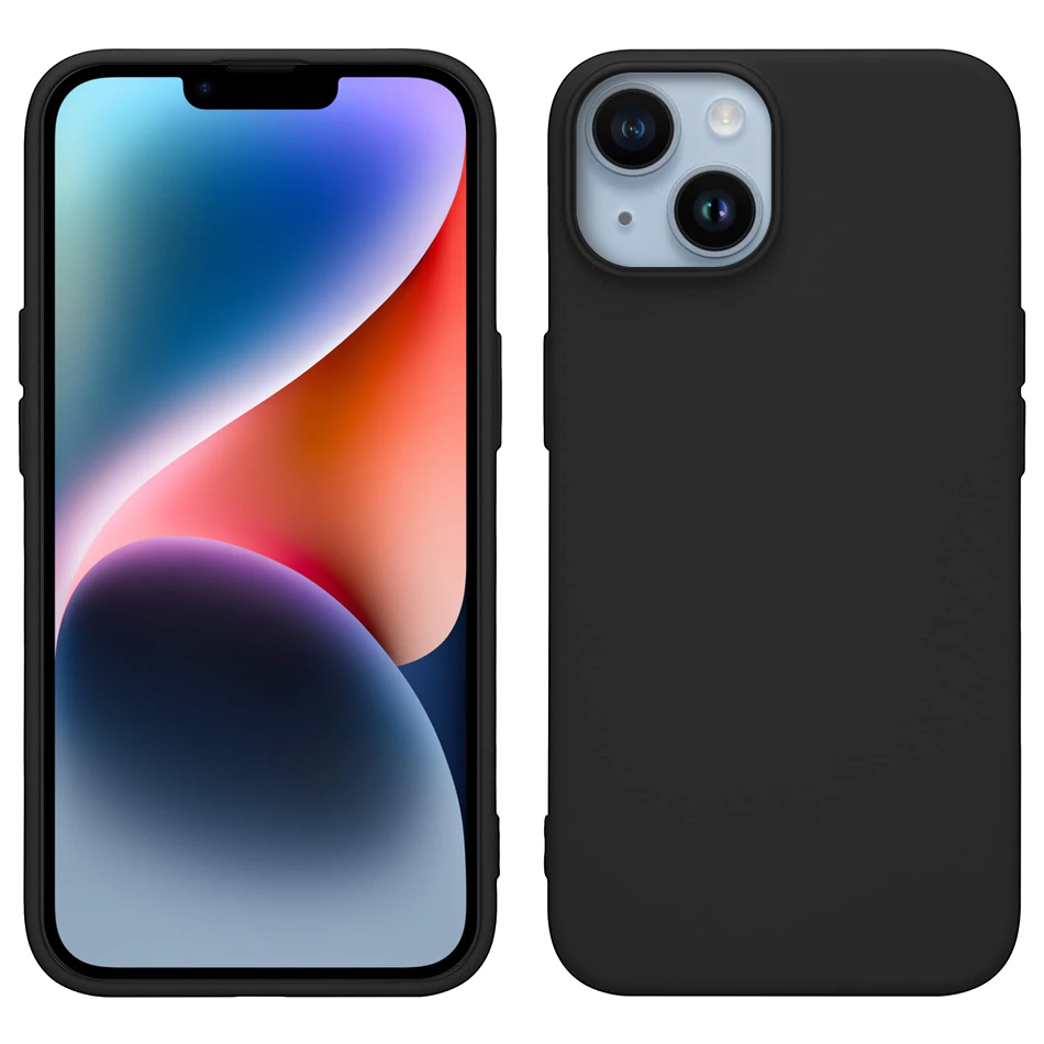 Flexi Stealth Silicone Case for Apple iPhone 14 Plus (Black)