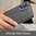 Anti-Shock Grid Texture Shockproof Case for Motorola Moto G62 - Black