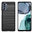 Flexi Slim Carbon Fibre Case for Motorola Moto G62 - Brushed Black