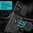 Heavy Duty Shockproof Slide Case / Finger Ring Holder for Oppo Find X5 Lite - Black