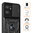 Heavy Duty Shockproof Case / Slide Camera Cover for Oppo Find X5 Lite - Black