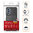 Flexi Thunder Tough Shockproof Case for Motorola Moto G62 - Black (Texture)