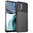 Flexi Thunder Tough Shockproof Case for Motorola Moto G62 - Black (Texture)