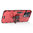 Slim Armour Shockproof Case / Finger Ring / Holder Stand for Oppo Reno8 - Red
