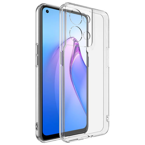 Imak Flexi Slim Gel Case for Oppo Reno8 - Clear (Gloss Grip)