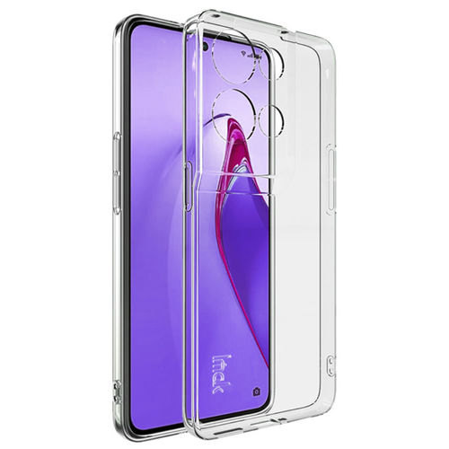 Imak Flexi Slim Gel Case for Oppo Reno8 Pro - Clear (Gloss Grip)