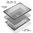 Heavy Duty Tough Shockproof Case for Apple MacBook Air (13-inch) 2025 / 2024 / 2022