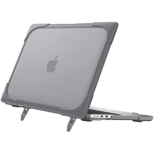 Heavy Duty Tough Shockproof Case for Apple MacBook Air (13-inch) 2022 (A2681) - Grey