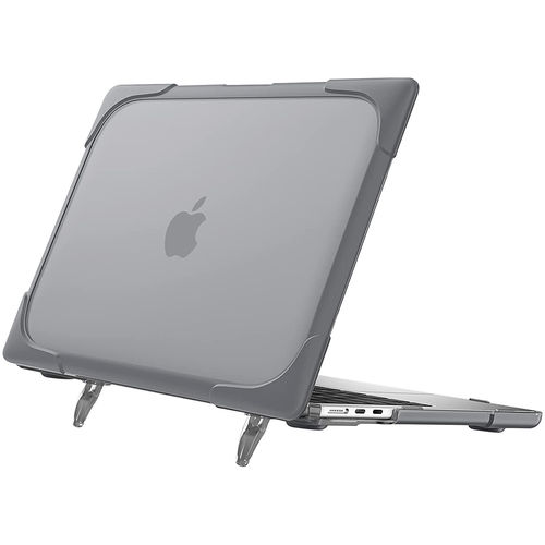 Heavy Duty Tough Shockproof Case for Apple MacBook Air (13-inch) 2024 / 2022 - Grey