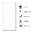 3D Curved Tempered Glass Screen Protector for Google Pixel 7 Pro - Black