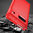 Mofi Flexi Slim Carbon Fibre Case for Google Pixel 7 - Brushed Red